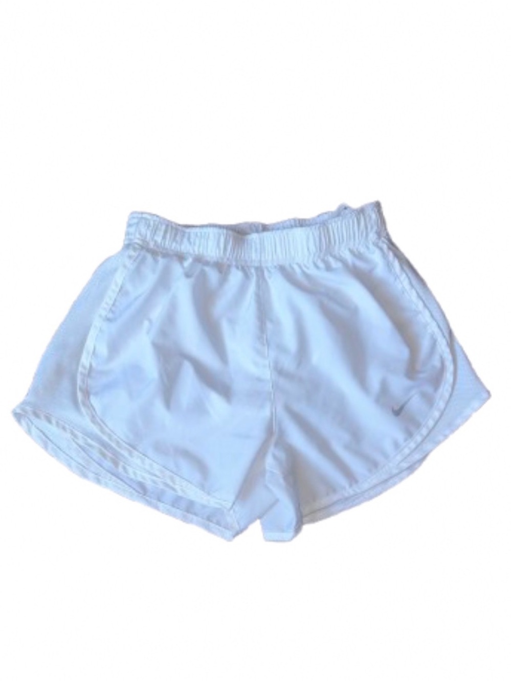 Nike Women's White Running Shorts dry fit xs